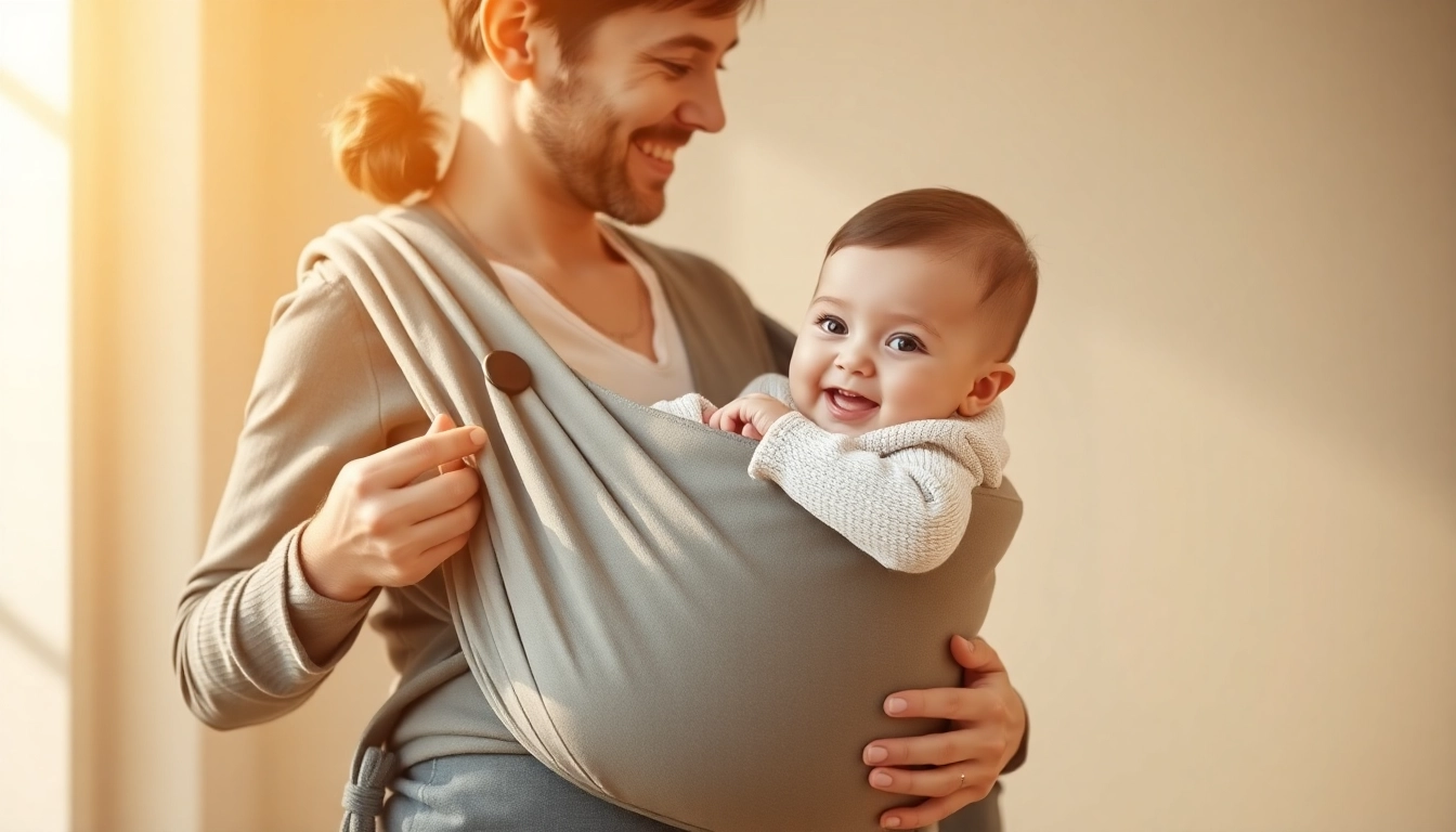 Paras kantoreppu worn by parent, showcasing comfort and ergonomic design for safe baby carrying.