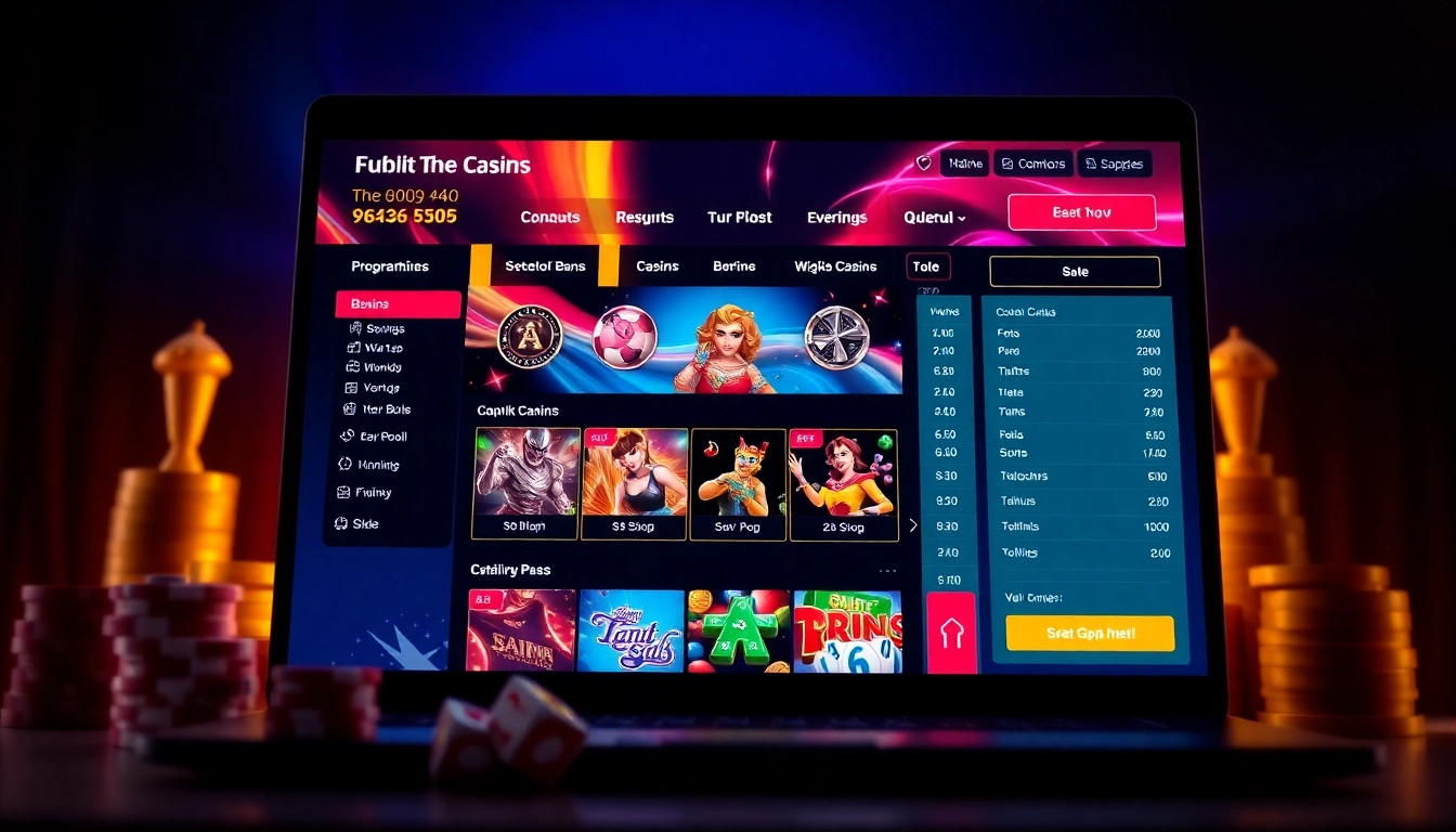 Promotional banner for kubet com showcasing diverse online gambling games and secure betting environment designed to attract players