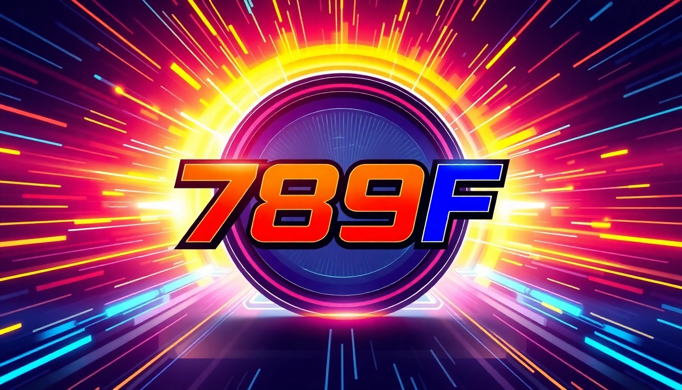 789F logo displayed on a sleek digital background with dynamic lighting, emphasizing innovation and brand identity for tech and gaming audiences.