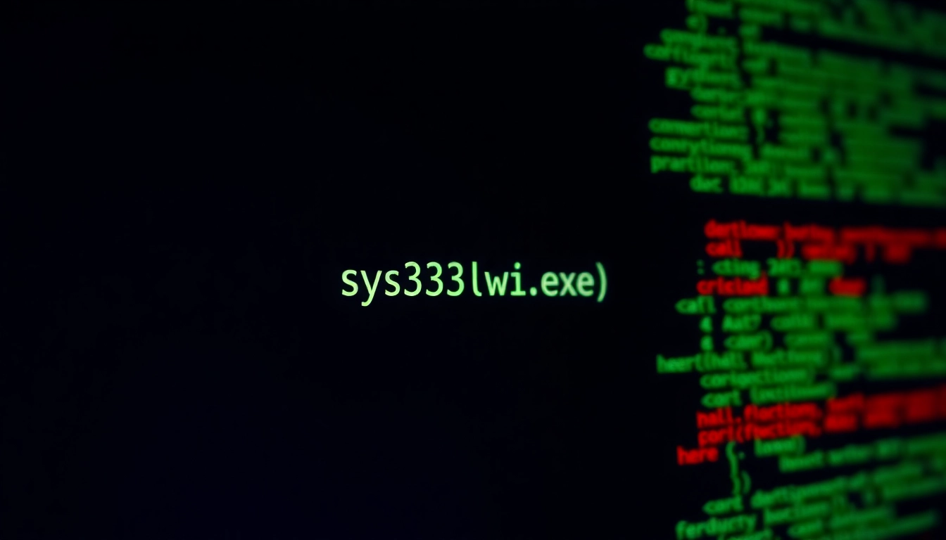 Screenshot highlighting sys32win.exe on Windows system indicating malware alert from https://sys32win.com/ for cybersecurity analysis and threat detection.