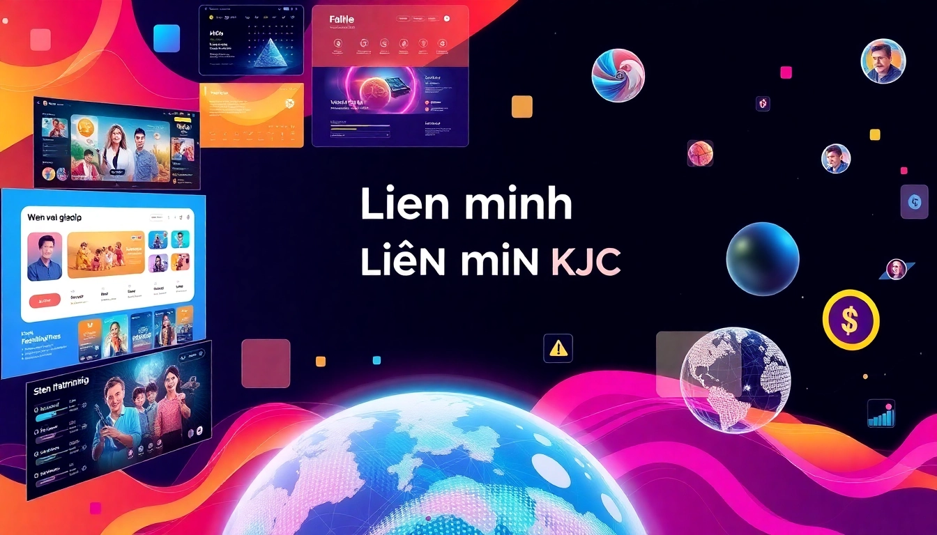 Professional team designing Lien minh KJCs vibrant entertainment ecosystem with advanced