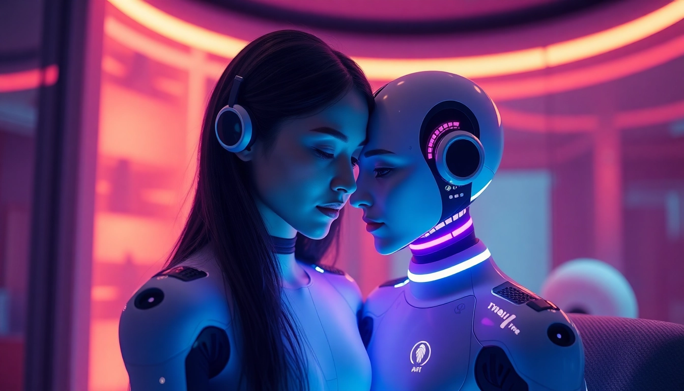 Visual of an AI sex chatbot engaging in a seductive conversation, highlighting intimacy and digital interaction for accessibility.