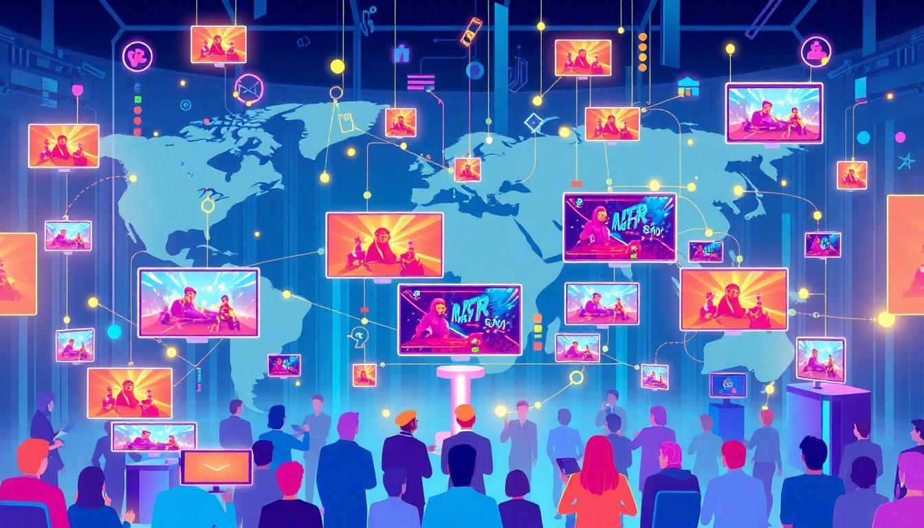 Lien minh KJC connects global entertainment platforms fostering innovation and engagement for a