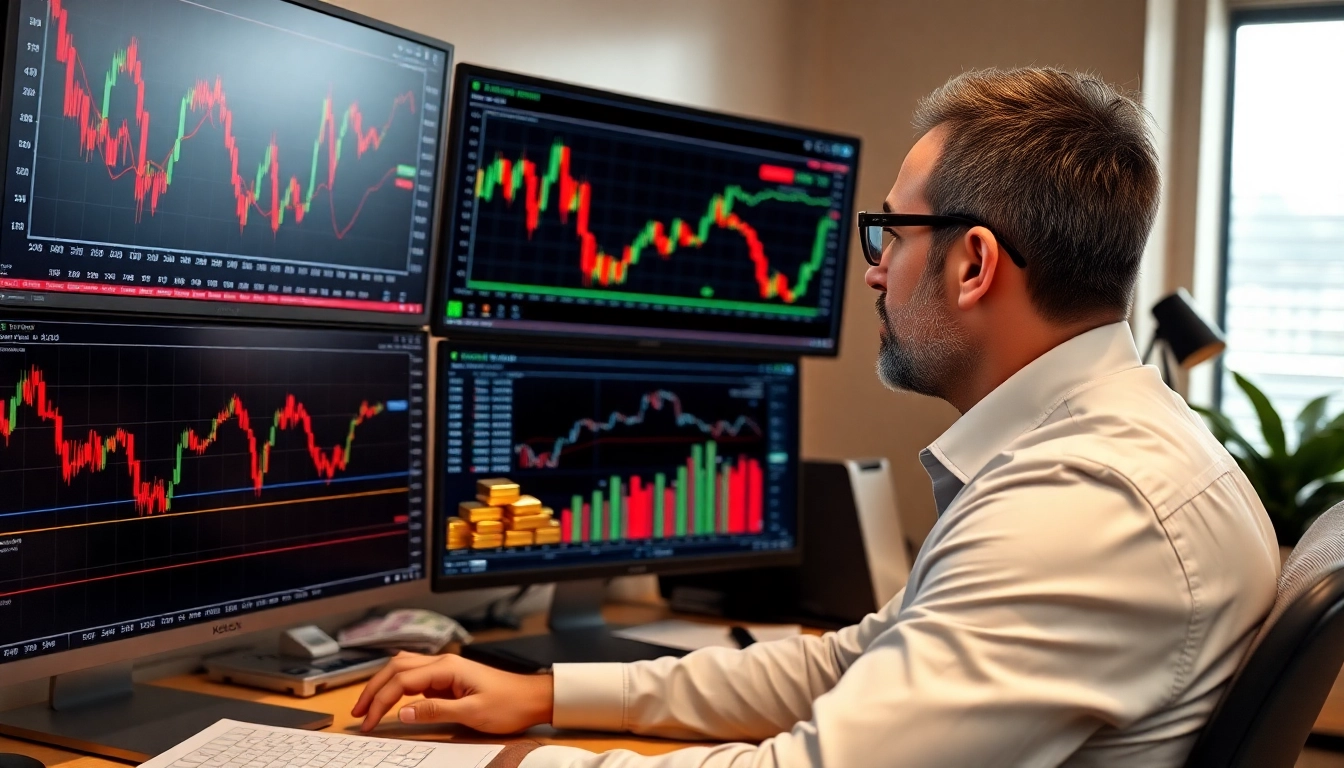 UK Trading Updates highlight stock market trends and gold records in a professional setting