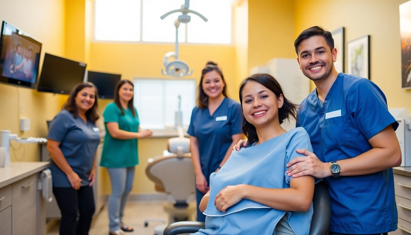 Ventura Bright Dental team providing friendly dental care in a modern, inviting clinic environment